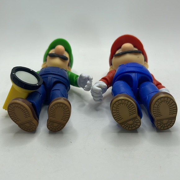 Mario and luigi action figures 5” from the super mario movie - Picture 2 of 4